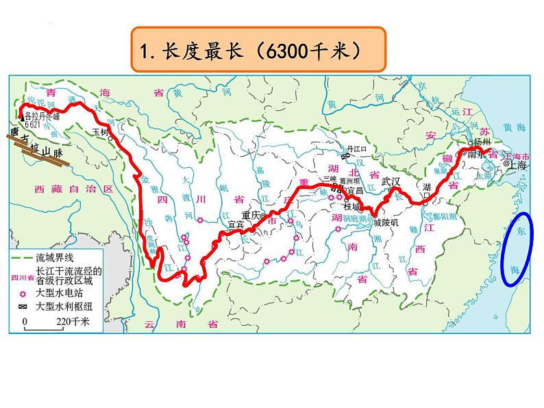 2.3  河流 3长江的开发与治理课件2022-2023学年人教版地理八年级上册第6页