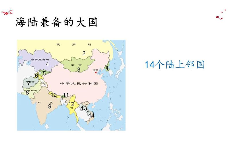 第一章 第一节 疆域 课件 2022-2023学年人教版地理八年级上册第7页