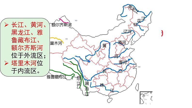 2.3 中国的河流课件  湘教版地理八年级上册05