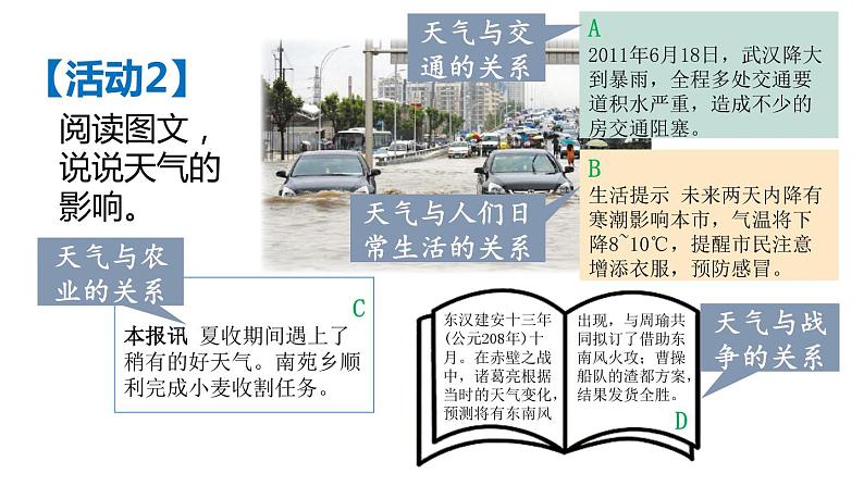 人教版七年级地理上册课件 第3章 第1节  多变的天气第8页