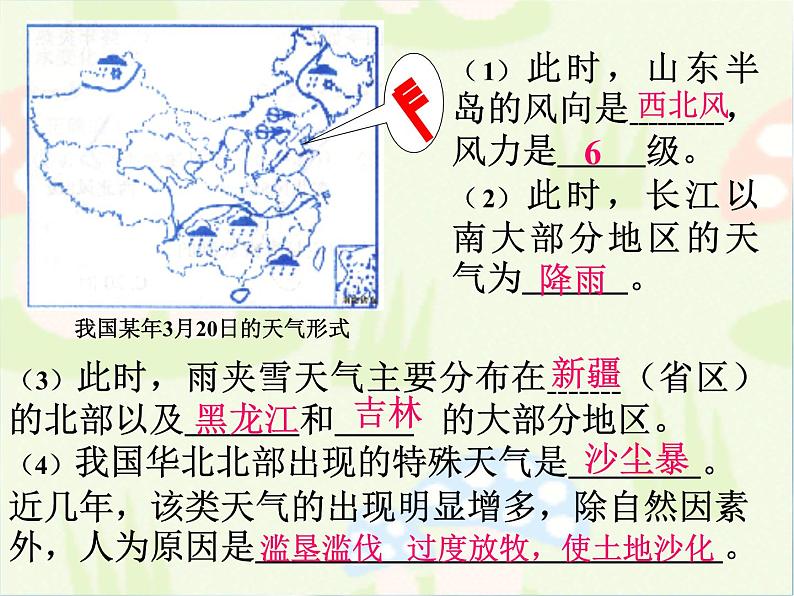 商务星球版地理七年级上第四章《天气与气候》复习课件106