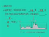 地理人教版七年级下册同步教学课件第6章我们生活的大洲-亚洲6.2自然环境第1课时地势起伏大长河众多习题