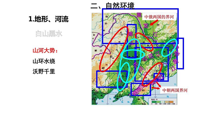 地理人教版八年级下册同步教学课件第6章北方地区第2节白山黑水-东北三省第1课时山环水绕沃野千里07