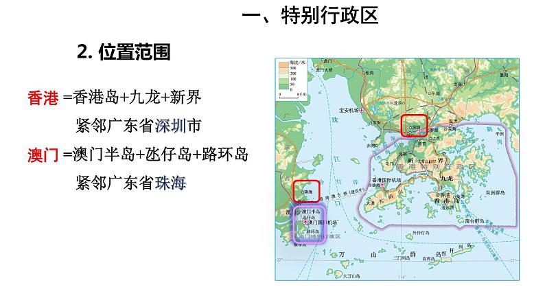 地理人教版八年级下册同步教学课件第7章南方地区第3节东方明珠-香港和澳门第8页