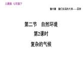 地理人教版七年级下册同步教学课件第6章 我们生活的大洲-亚洲第2节自然环境第2课时复杂的气候