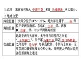 地理人教版七年级下册同步教学课件第7章我们邻近的国家和地区7.2东南亚第1课时十字路口的位置热带气候与农业生产习题