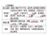 地理人教版七年级下册同步教学课件第7章我们邻近的国家和地区7.4俄罗斯第1课时横跨亚欧大陆北部习题