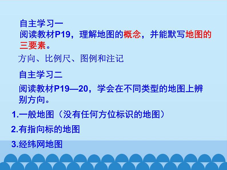 初中地理晋教版七年级上册 2.1 认识地图 课件第5页
