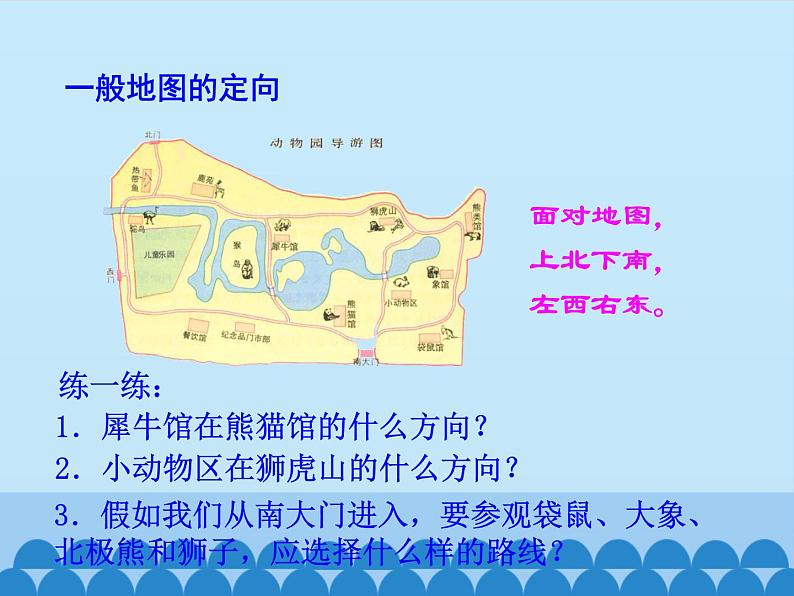 初中地理晋教版七年级上册 2.1 认识地图 课件第8页
