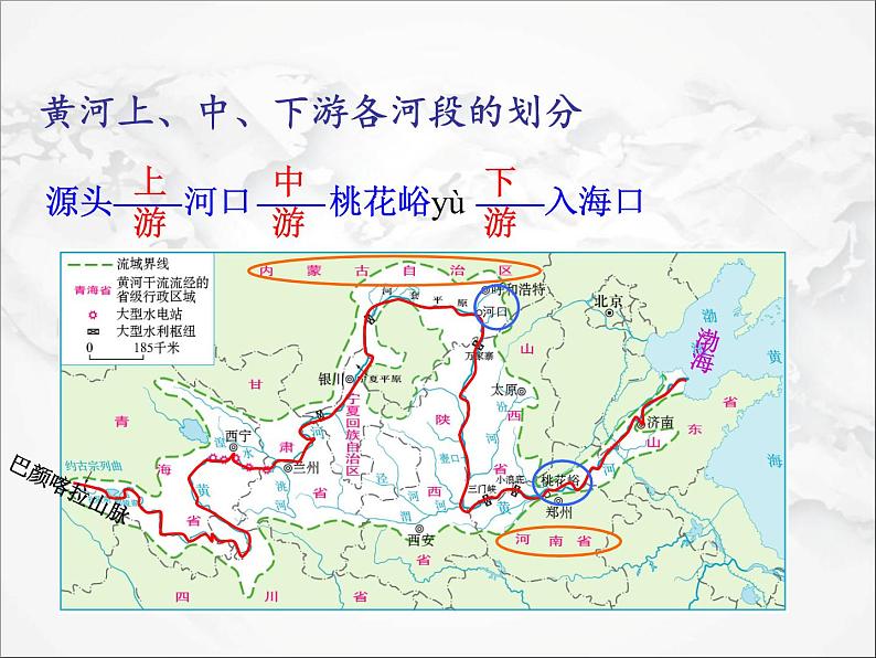 初中地理人教版八年级上册 第二章第三节 河流 第3课时 黄河的治理与开发 课件06