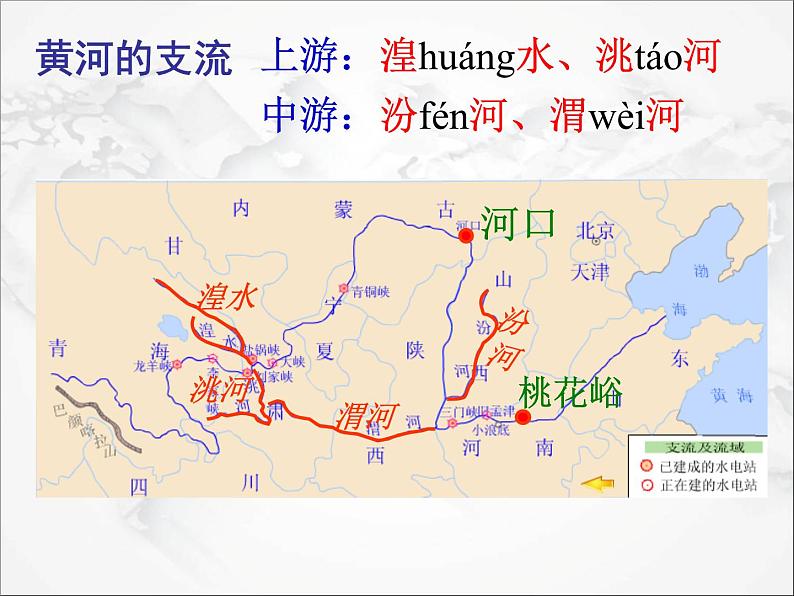 初中地理人教版八年级上册 第二章第三节 河流 第3课时 黄河的治理与开发 课件07