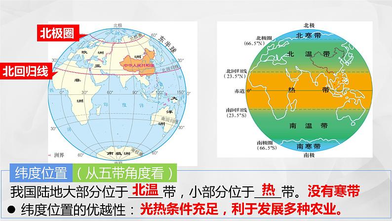 初中地理商务星球版八年级上册 1.1 辽阔的疆域 教学课件03