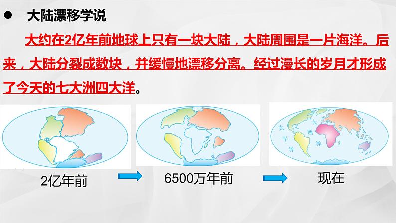 初中地理商务星球版七年级上册 3.2 海陆变迁 同步教学课件08