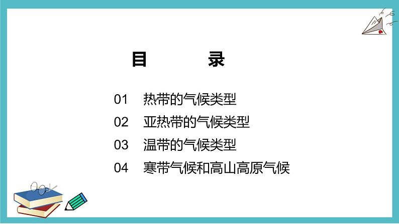 4.4世界主要气候类型 同步课件  初中地理湘教版七年级上册07