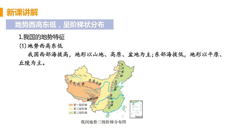 八年级地理上册-第二章《地势西高东低-呈阶梯状分布》教学课件第8页