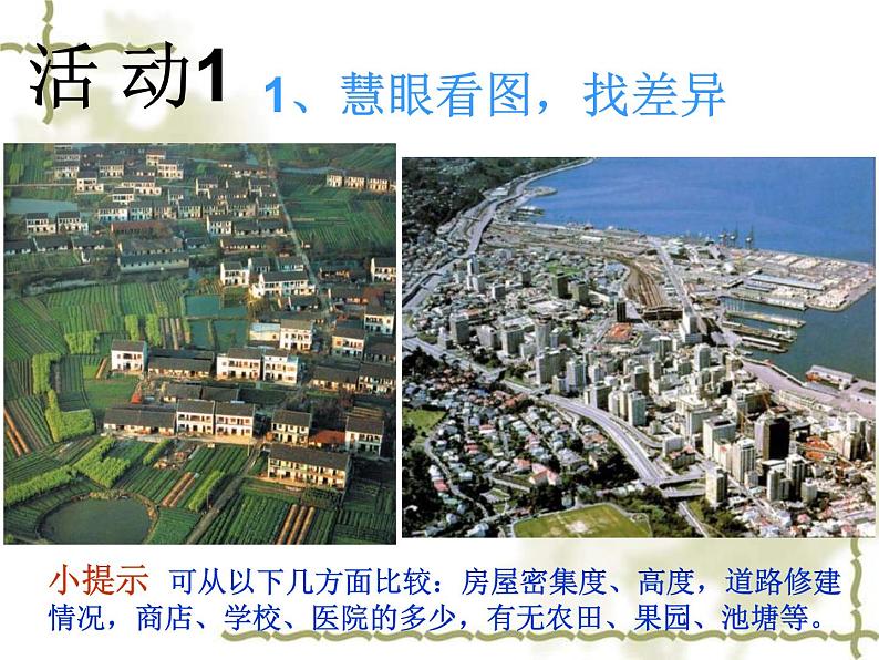 初中地理七上4.3《人类的居住地---聚落》课件3（人教版第8页