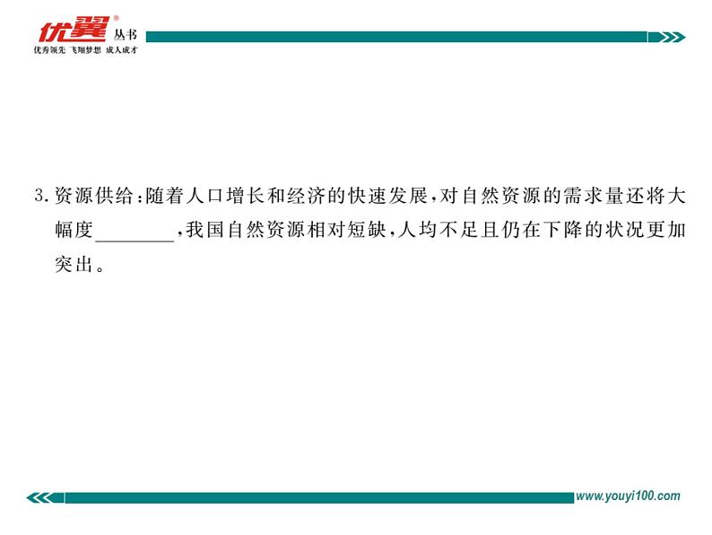 初中地理八上第三章第一节 自然资源的基本特征作业课件第4页