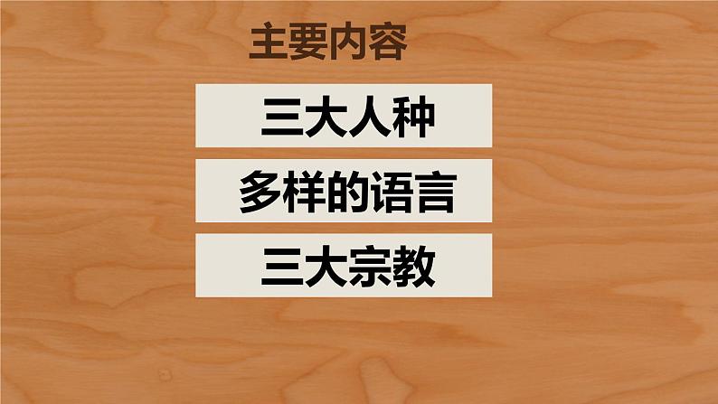 商务星球版初中地理七上 第五章 第二节世界的人种、语言和宗教课件03