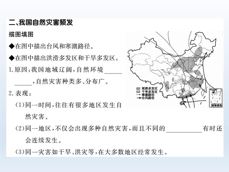 初中地理八上第2章第4节 自然灾害作业课件03