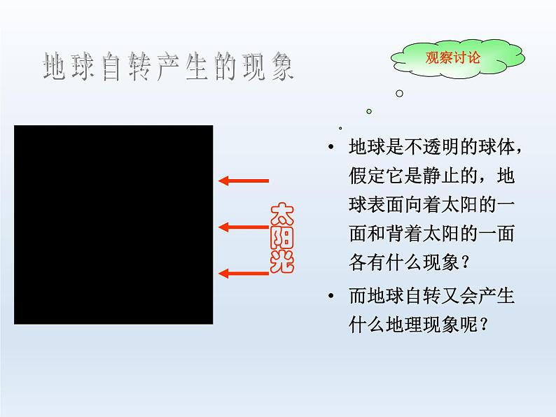 初中地理七上第一章第二节 地球的运动课件A08