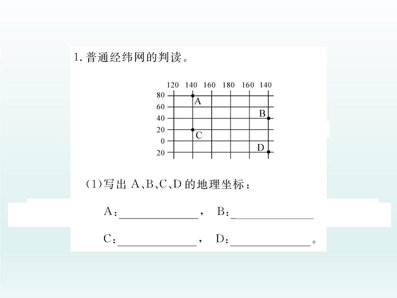 初中地理七上期末读图复习训练课件A第2页