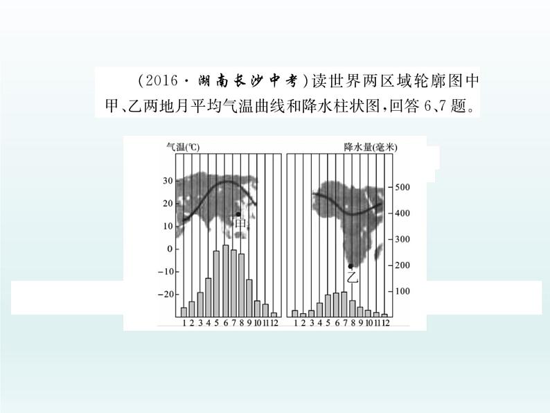 初中地理七上第三章  小结与复习课件A第8页