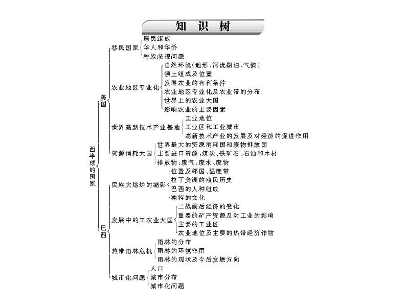 中考地理复习   考点课件：第二部分  第五章 第3讲 美国 巴西 极地地区 (共53张PPT)03