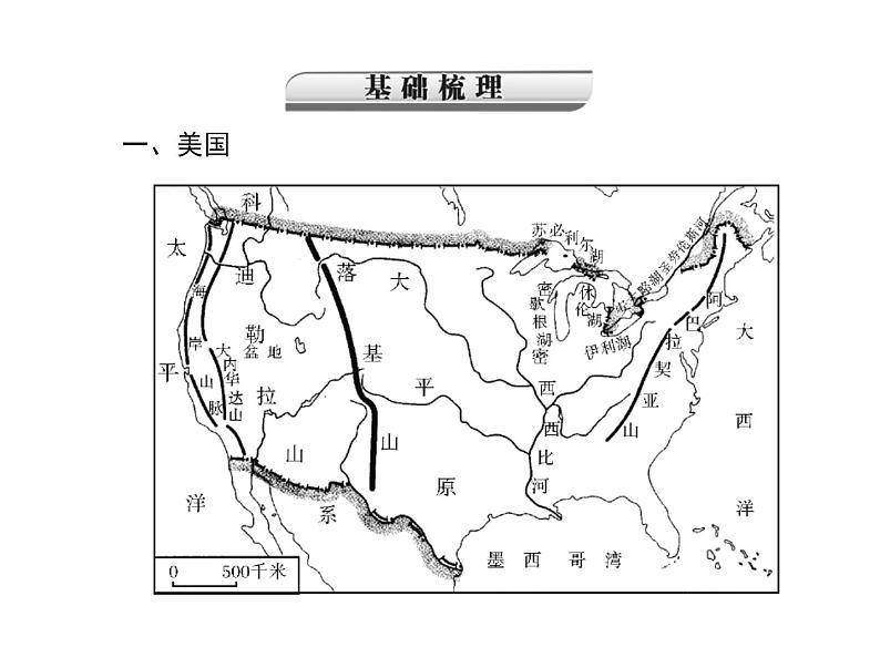 中考地理复习   考点课件：第二部分  第五章 第3讲 美国 巴西 极地地区 (共53张PPT)05