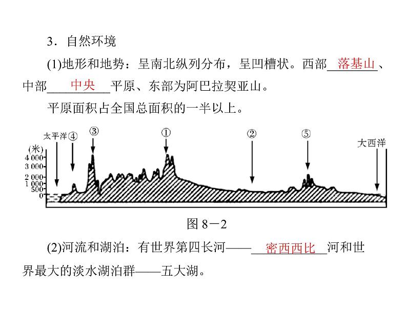 中考地理复习   考点课件：第二部分  第五章 第3讲 美国 巴西 极地地区 (共53张PPT)08