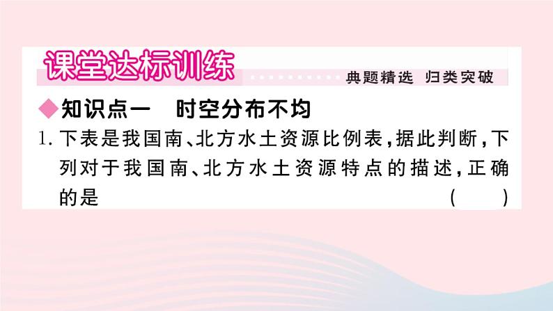 地理人教版八年级上册同步教学课件3 中国的自然资源第3节水资源02