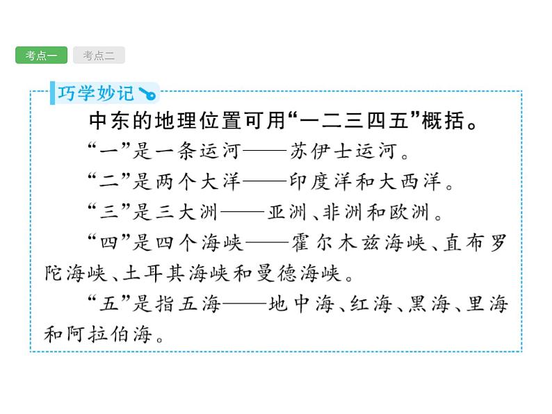 中考地理复习初中地理总复习课件：第8讲　中东、欧洲西部(共52张PPT)05