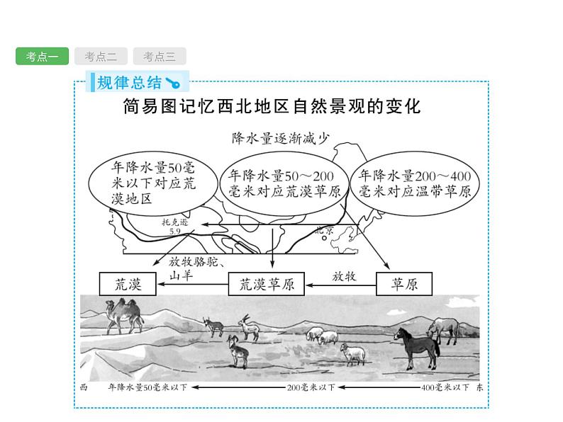 中考地理复习初中地理总复习课件：第20讲　西北地区(共51张PPT)第7页