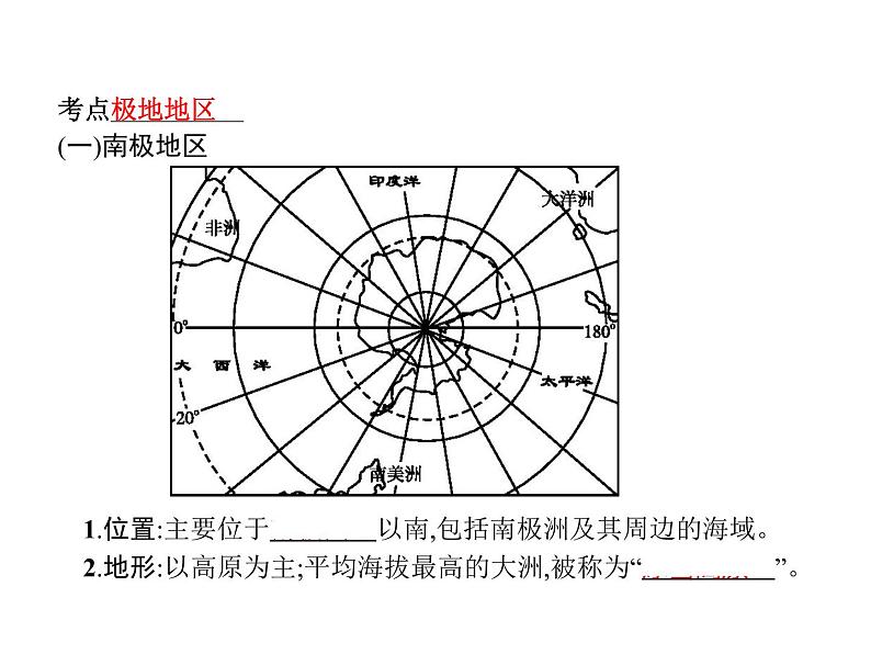 中考地理复习初中地理总复习课件：第11讲　极地地区(共34张PPT)第3页