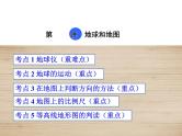 中考地理复习第1讲  地球和地图考点梳理课件