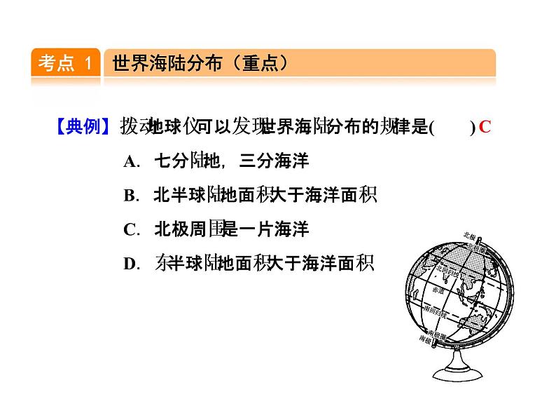 中考地理复习第2讲  陆地和海洋考点梳理课件第3页