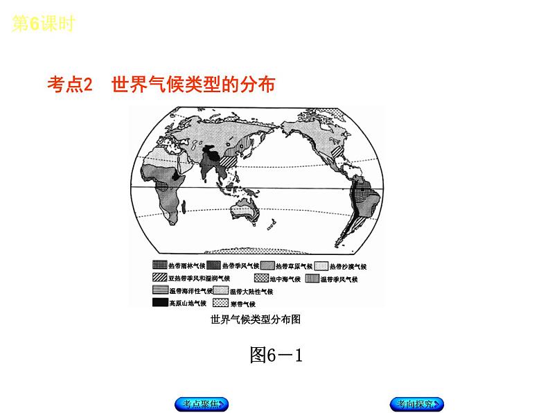 中考地理复习 第三章第6课时　世界的气候听课手册课件第4页