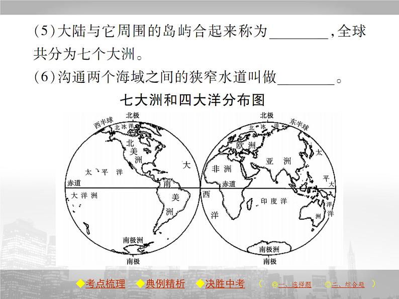 中考地理复习课件第3讲 海洋和陆地 （共38张PPT）第4页