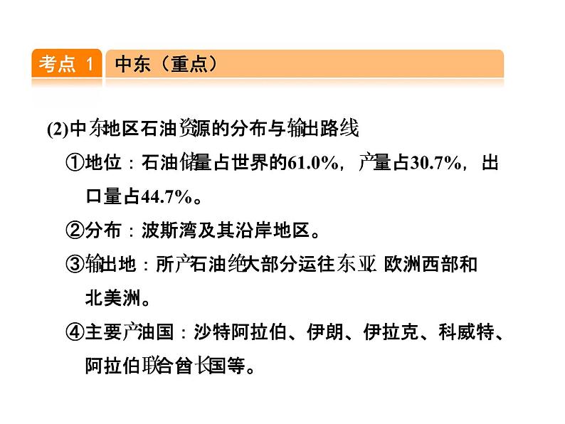 中考地理复习第8讲  东半球其他的地区和国家考点梳理课件04