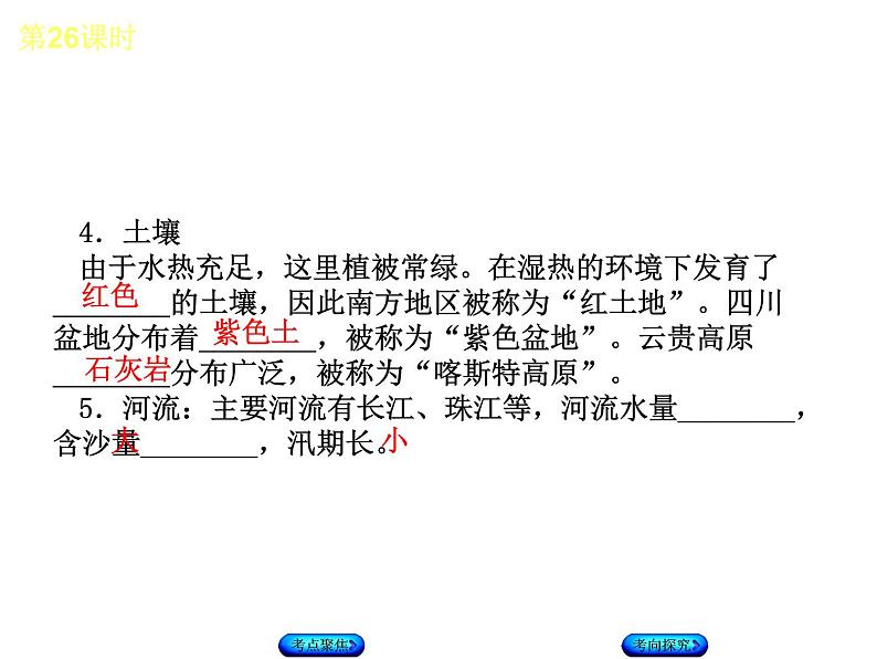 中考地理复习第七章　南方地区八 级下册第26课时　自然特征与农业　长江三角洲地区课件05