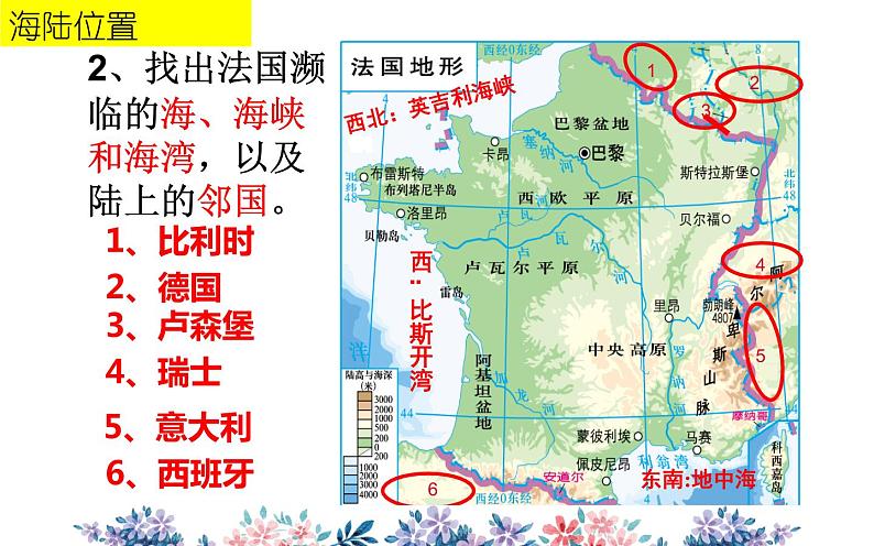 湘教版地理《法国》课件第7页