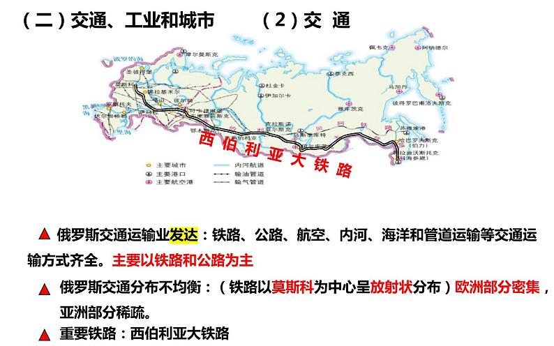 湘教版地理《俄罗斯》课件07