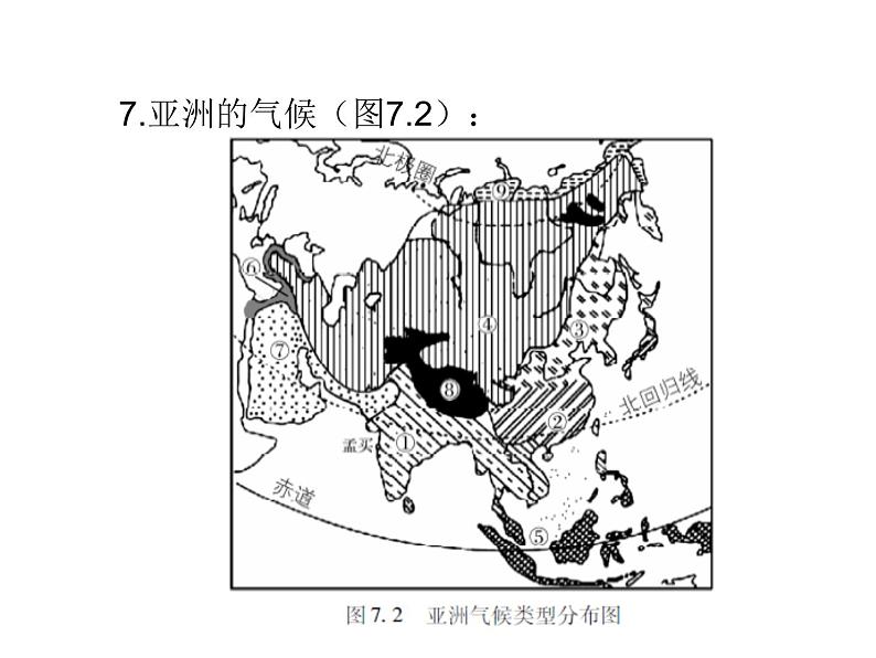 中考地理复习二轮复习配套 专题七 我们生活的大洲(亚洲)第5页