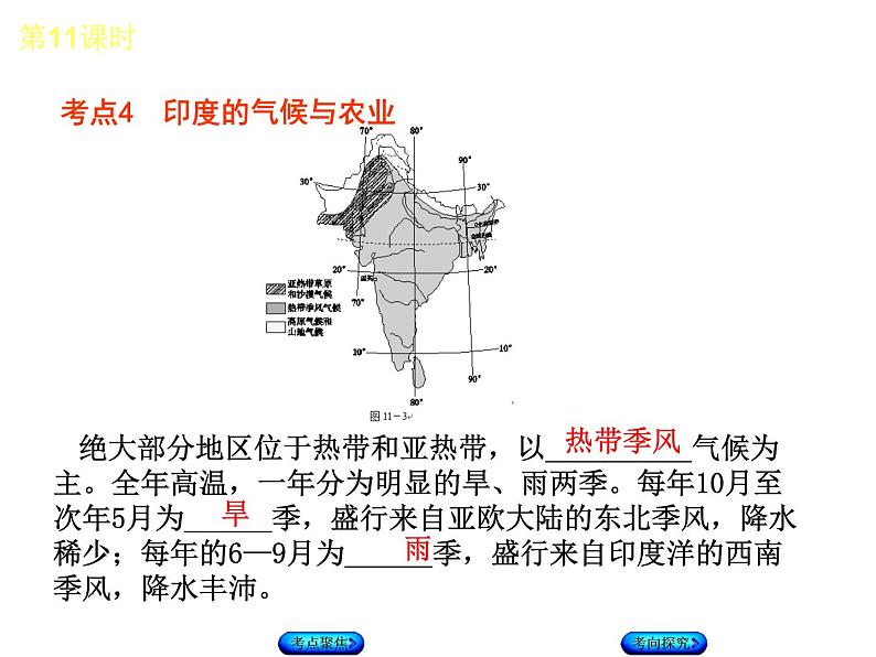 中考地理复习第11课时印度与俄罗斯听课手册教学课件06