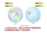 初中地理仁爱版七年级上册 2.1 海陆分布 地图 课件
