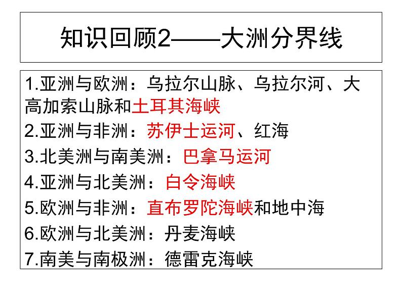 初中地理仁爱版七年级上册 2.2 海陆变迁 课件03