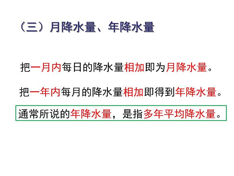 初中地理仁爱版七年级上册 3.2 第2课时 气温与降水 课件07