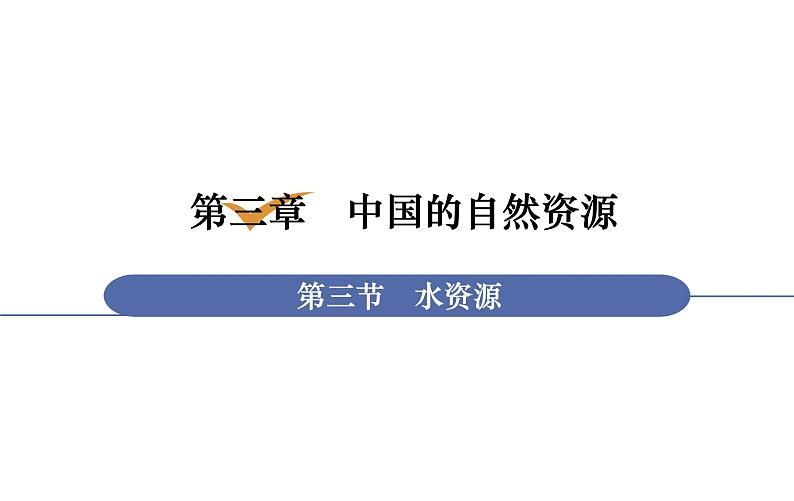 人教版八年级地理上册课件 3.3 水资源01