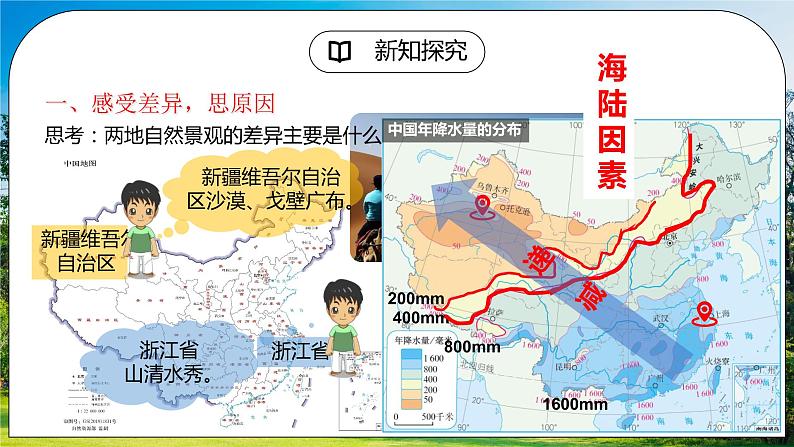 人教版（新课标）地理八下：第五章《中国的地理差异》（课件+教案+同步练习）06