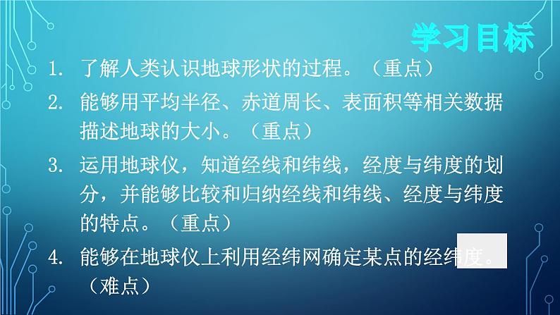 人教版地理七年级上册第一章地球和地图 第一节 地球和地球仪 课件05