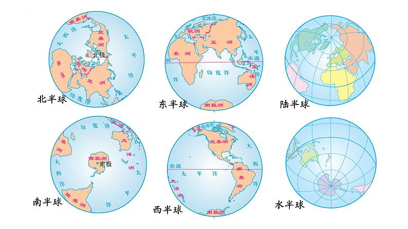 2.2世界的海陆分布课件   湘教版地理七年级上册第5页